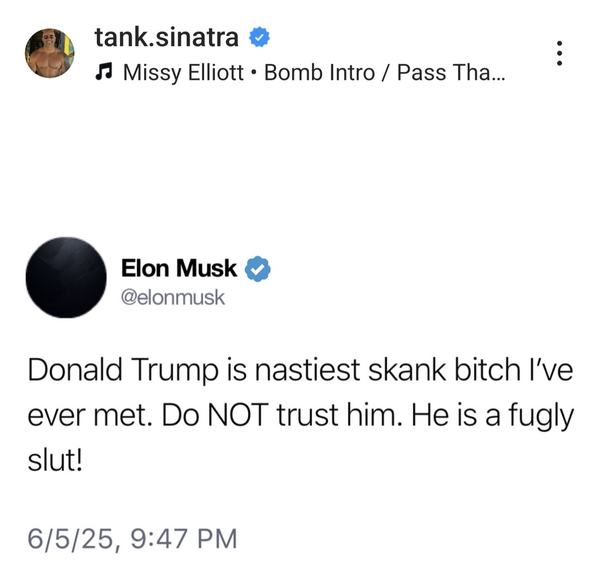 Ok tho this is pretty funny af 😁 <a href="/elonmusk/">Elon Musk</a>