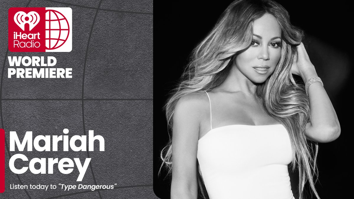 iHeartRadio (@iheartradio) on Twitter photo No one does a World Premiere like <a href="/MariahCarey/">Mariah Carey</a> ๐
๐ฅ๐
Listen to "Type Dangerous" now: ihr.fm/RBJamsX No one does a World Premiere like <a href="/MariahCarey/">Mariah Carey</a> ๐
๐ฅ๐
Listen to "Type Dangerous" now: ihr.fm/RBJamsX