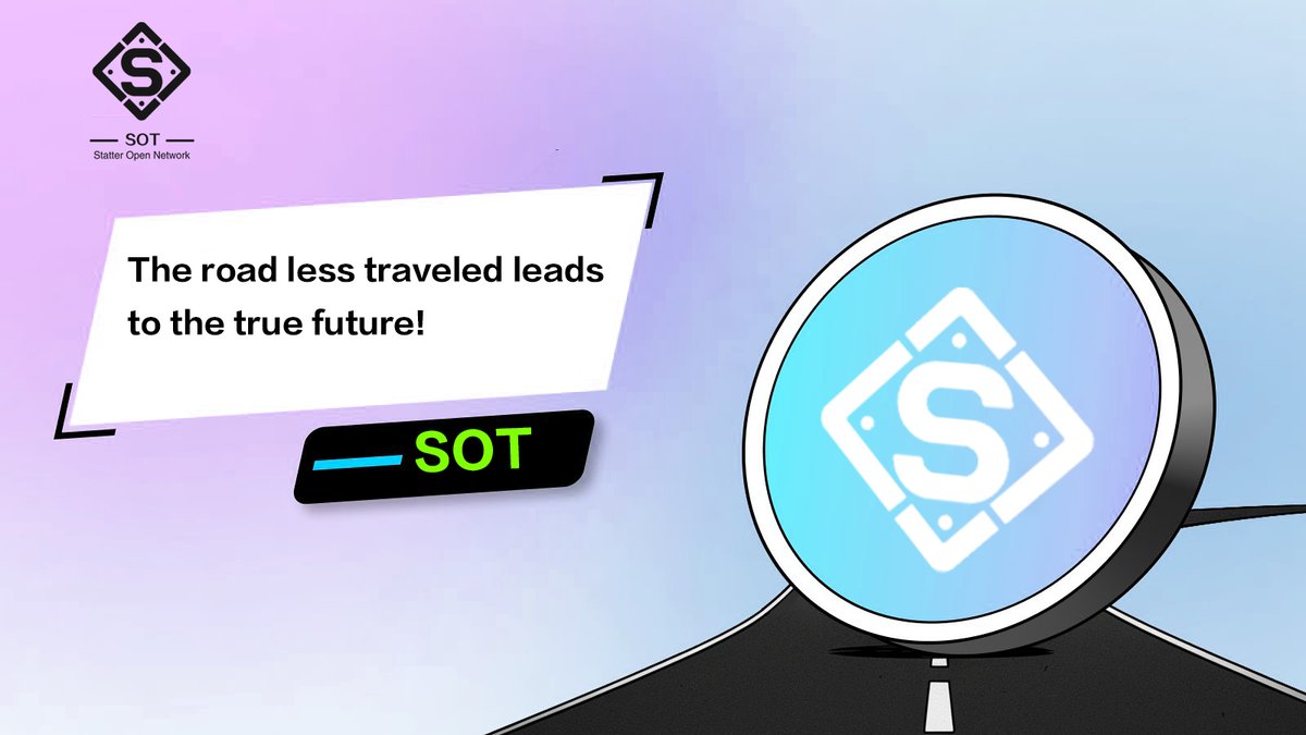 SOT_OpenNetwork's tweet photo. The road less traveled leads to the true future!

🦻Step Up and Join In:
Tell me in the comments, "Which coin do you regret not buying the most, and if you could go back 10 years, how would you plan your crypto strategy?" https://t.co/6tT2mNoOu8