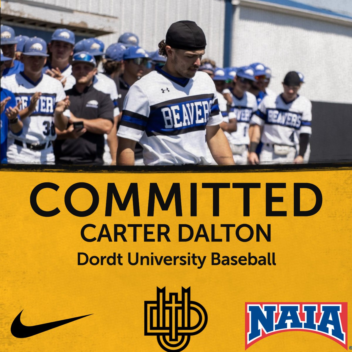 Carter Dalton (@carterdalton13) on Twitter photo I’m excited to announce my commitment to play for <a href="/DordtBaseball/">Dordt Baseball</a> thank you to <a href="/PrattBaseball/">Beaver Baseball</a> for an awesome year! <a href="/cheddy_3330/">Coach Chase Edwards</a> <a href="/CoachEshelman/">Ian Eshelman</a> #DefenderWay I’m excited to announce my commitment to play for <a href="/DordtBaseball/">Dordt Baseball</a> thank you to <a href="/PrattBaseball/">Beaver Baseball</a> for an awesome year! <a href="/cheddy_3330/">Coach Chase Edwards</a> <a href="/CoachEshelman/">Ian Eshelman</a> #DefenderWay