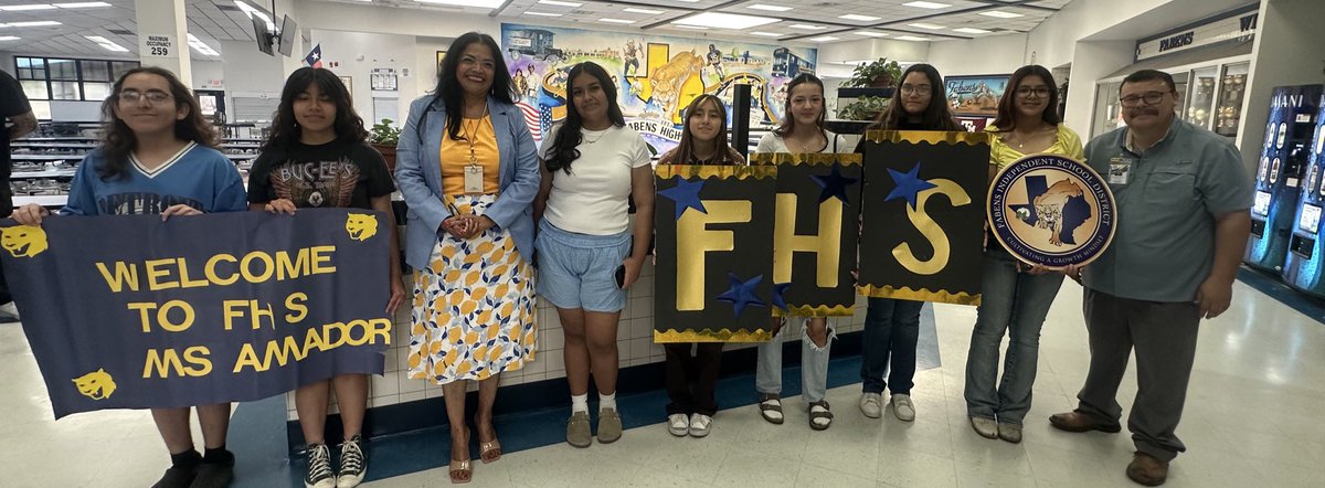 Rogelio Segovia, PhD (@rogeliosegovi13) on Twitter photo Welcome to the Fabens family, Mrs. Amador‼️ The Wildcat 🐾spirit just got stronger 💪🏽 and a whole lot more awesome with you leading the way!‼️🐾
#WelcomeMrsAmador
#NewPrincipal
<a href="/FabensISD/">Fabens Independent School District</a> ✨ Welcome to the Fabens family, Mrs. Amador‼️ The Wildcat 🐾spirit just got stronger 💪🏽 and a whole lot more awesome with you leading the way!‼️🐾
#WelcomeMrsAmador
#NewPrincipal
<a href="/FabensISD/">Fabens Independent School District</a> ✨