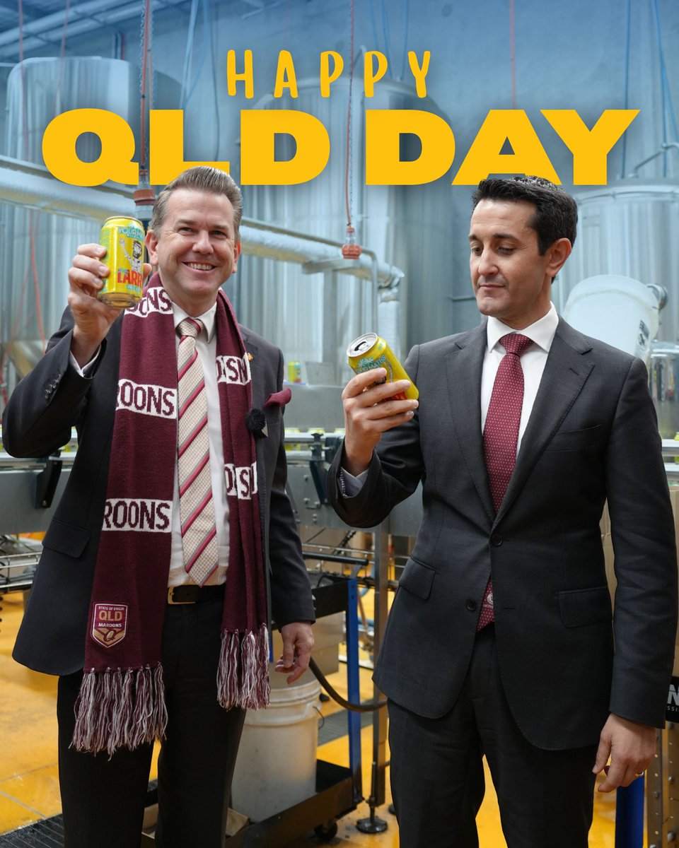 There's so much to be proud of as Queenslanders.

We’ve got a vision for our State - and we want to celebrate everything that makes us so great.

Happy Queensland Day 🎉