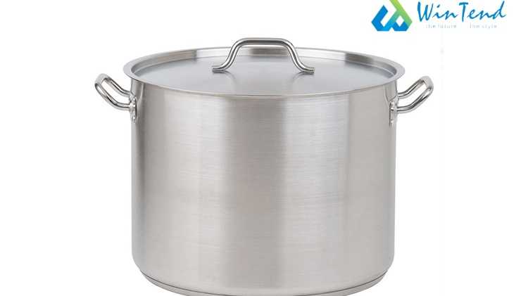 cateringwintend's tweet image. Stock pot
-Sandwich aluminum base allows optimum heating distribution.
-Extensive range of sizes available for commercial and home use.
-Suitable for all types of hob including induction. #StockPot
#KitchenEssentials
#CookingGear
#StainlessSteelCookware
#HomeChefTools