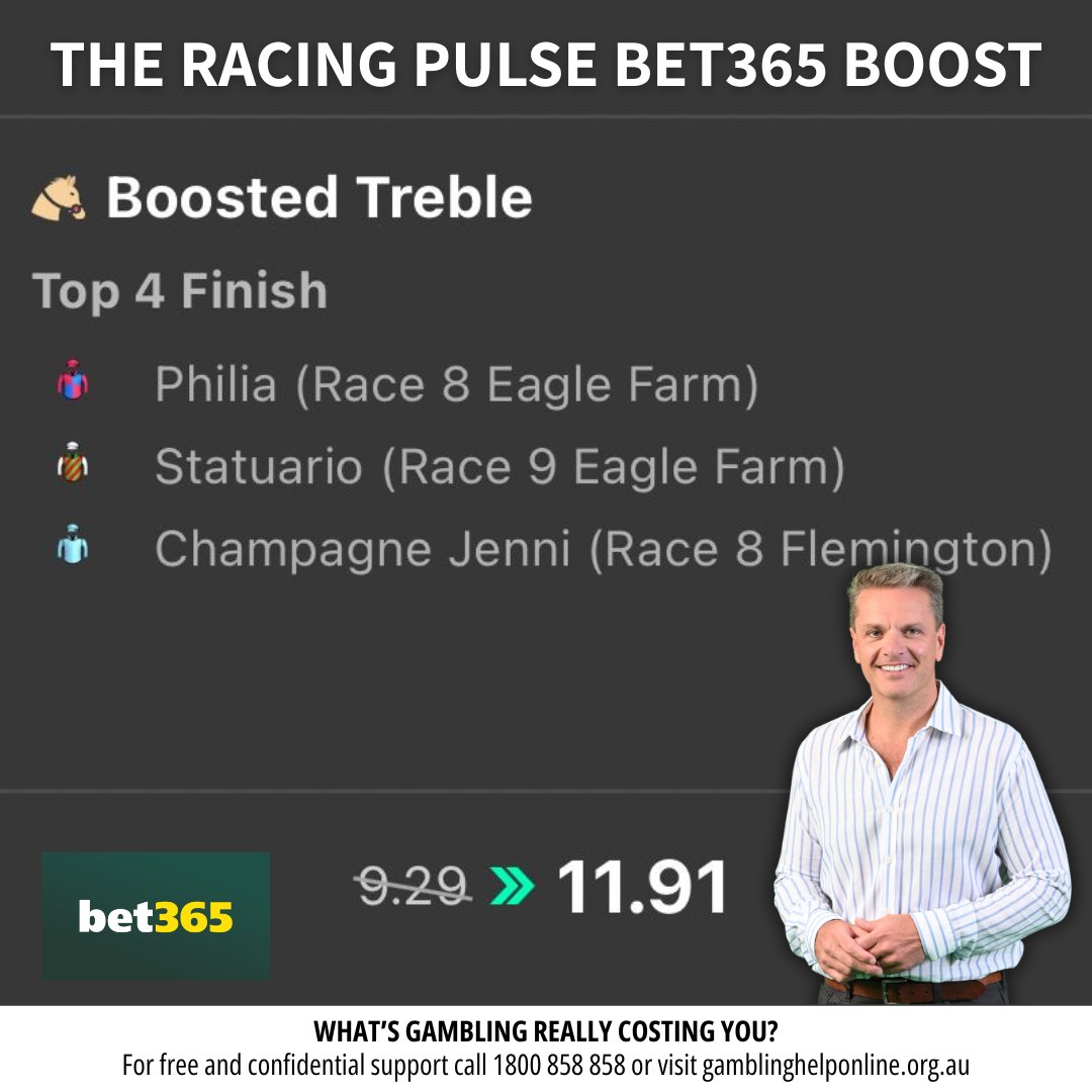 RSN Racing & Sport (@rsn927) on Twitter photo The weekend <a href="/bet365_aus/">bet365 Australia</a> boosted multi has dropped... Give it strength! 🙏
<a href="/m_felgate/">Michael Felgate</a> | #RacingPulse The weekend <a href="/bet365_aus/">bet365 Australia</a> boosted multi has dropped... Give it strength! 🙏
<a href="/m_felgate/">Michael Felgate</a> | #RacingPulse