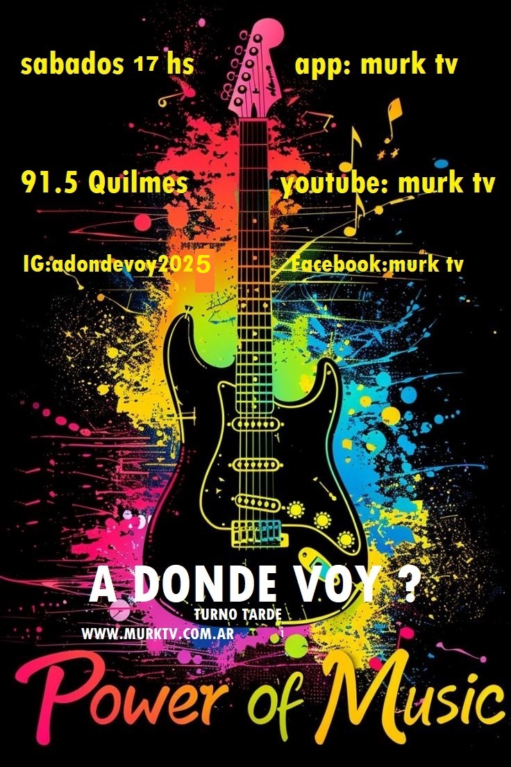 Adondevoyrock's tweet photo. este sábado a las 17 hs por https://t.co/PRg1Z0brUT   por MURKtv   y la 91.5 de Quilmes   llega A DONDE VOY? turno tarde
@destacar A DONDE VOY? turno tarde Jorge Daniel Pesce Seba Devia Ariel Sanchez MURKtv MURKtv https://t.co/AxkpiJRPde
