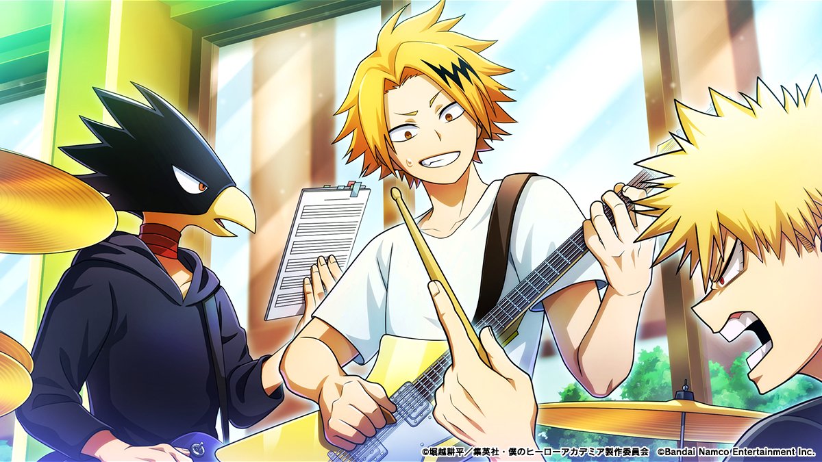 今日は #ロックの日 ！

バンドを組んだり音楽に触れたり、みんなで"ロック"を楽しもう！

#ヒロトラ #ヒロアカ