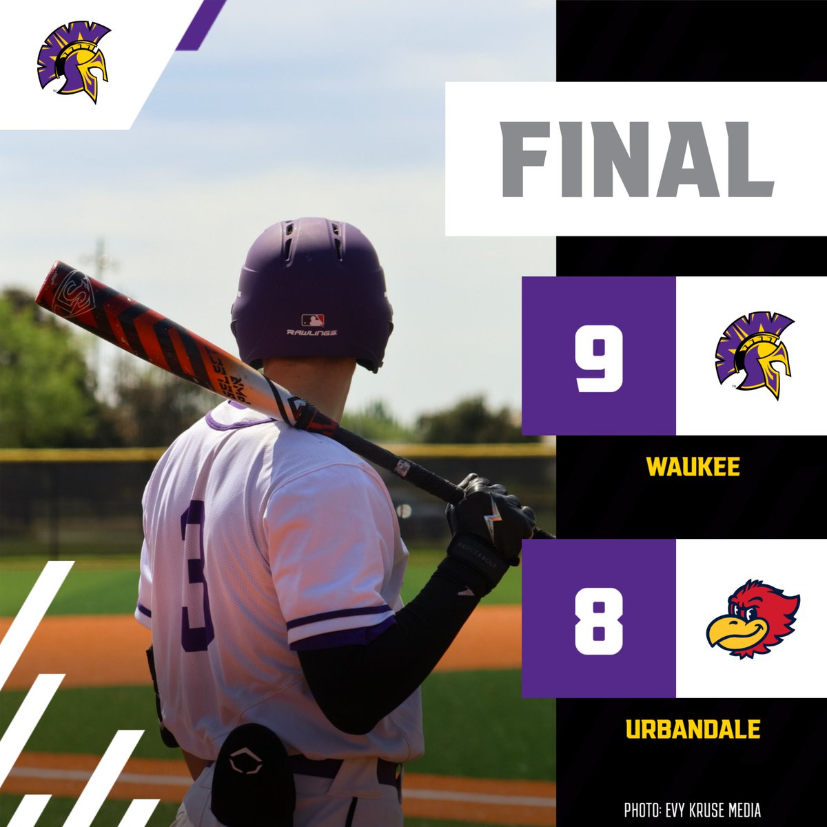 Waukee baseball and softball both win game 2!
⚾️ Baseball 9-8
🥎 Softball 13-5
#GoWarriors
