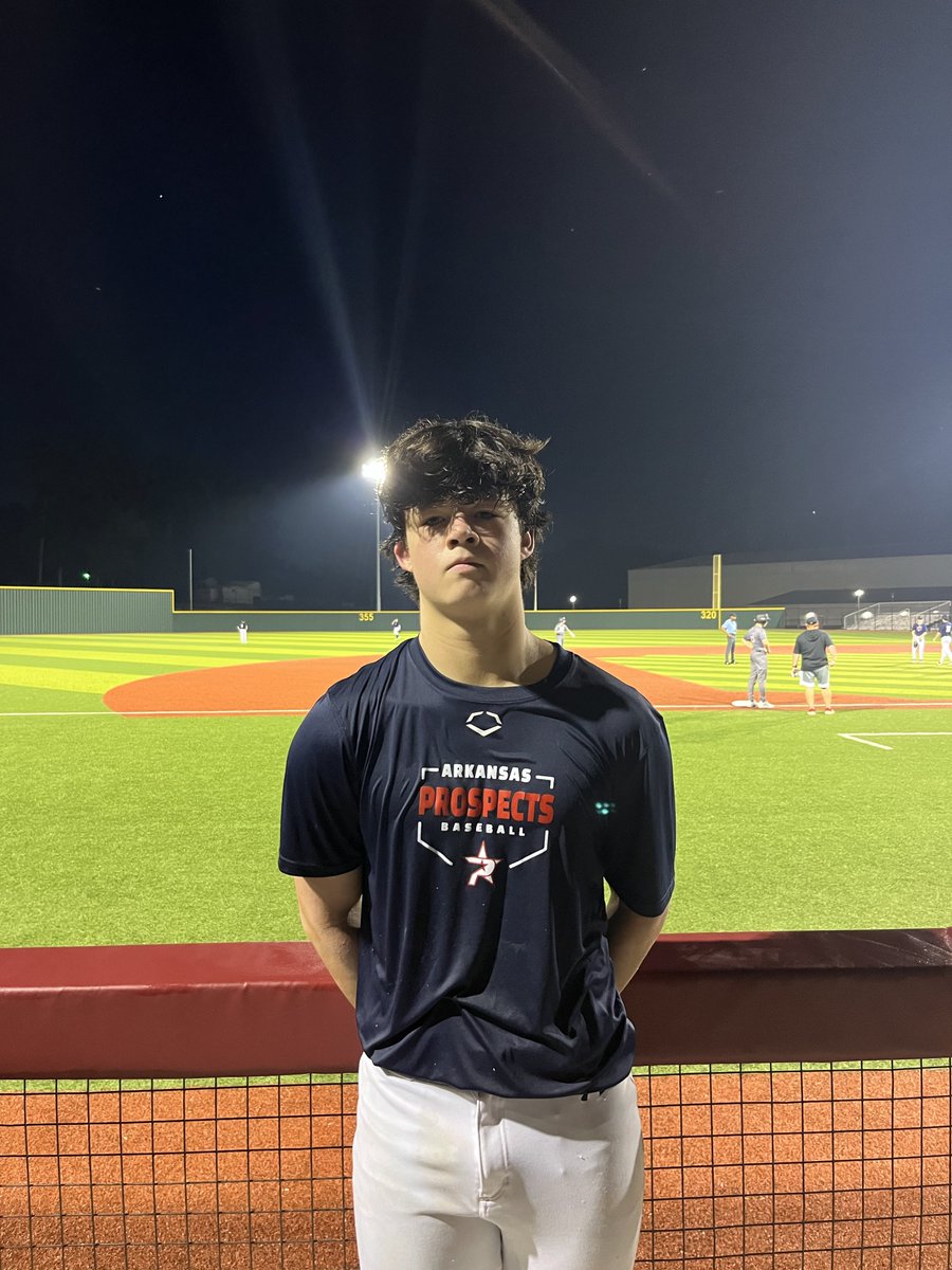 F: <a href="/MarucciMidwest/">Marucci Midwest</a> 15U Red 6, Arkansas Prospects 15U 5
PoG: Cooper Gray 2-4, 3B, 2B, 2 RBI
Pitcher: <a href="/CadenBurnett12/">Caden Burnett</a> 6 IP, 9K, 1H, 0 ER