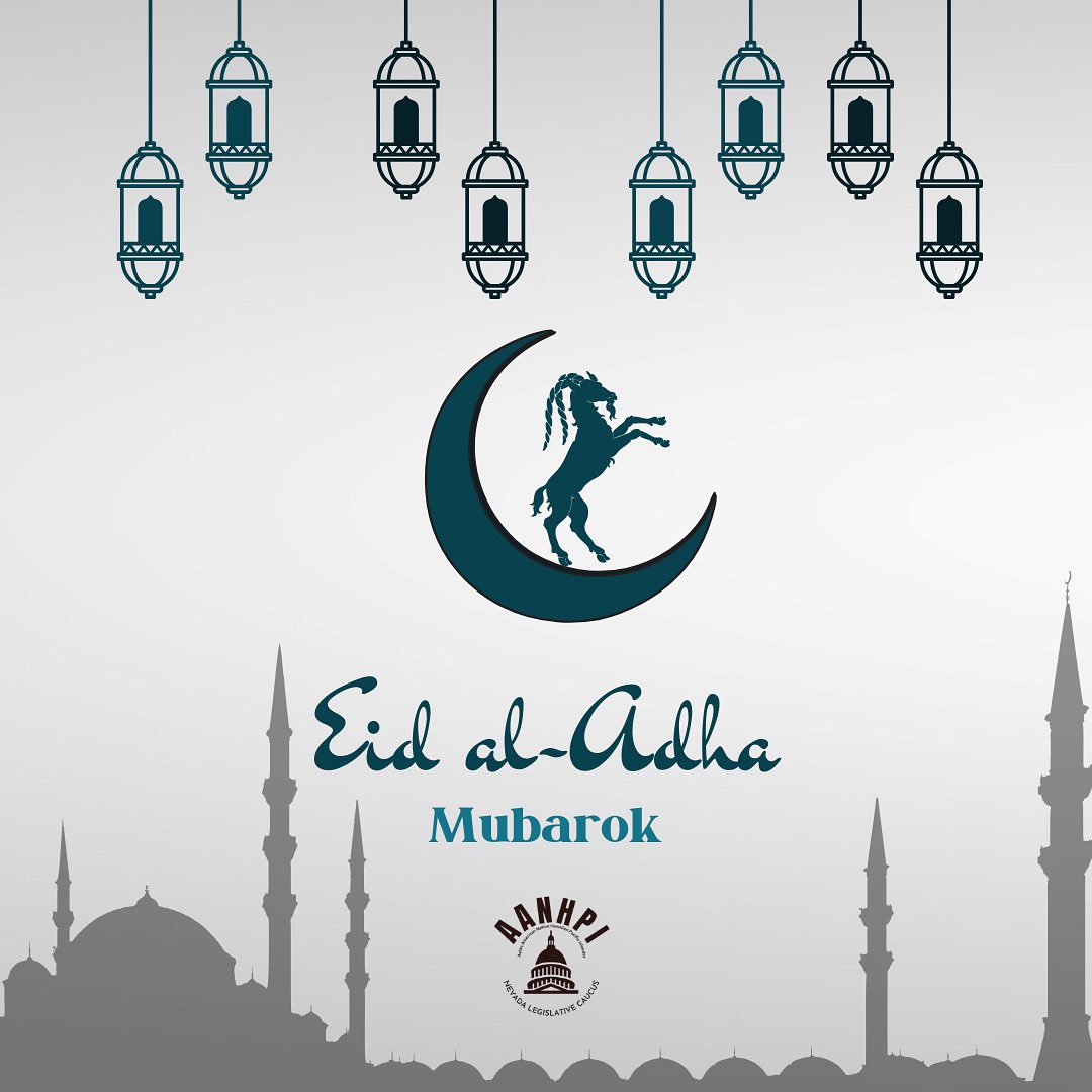 Eid Mubarak to all Nevadas who celebrate the sacred holiday of Eid Al Adha! May this festival bring peace, prosperity, and happiness to your life. 🩶🌙

#Nevada #EidMubarak #EidAlAdha