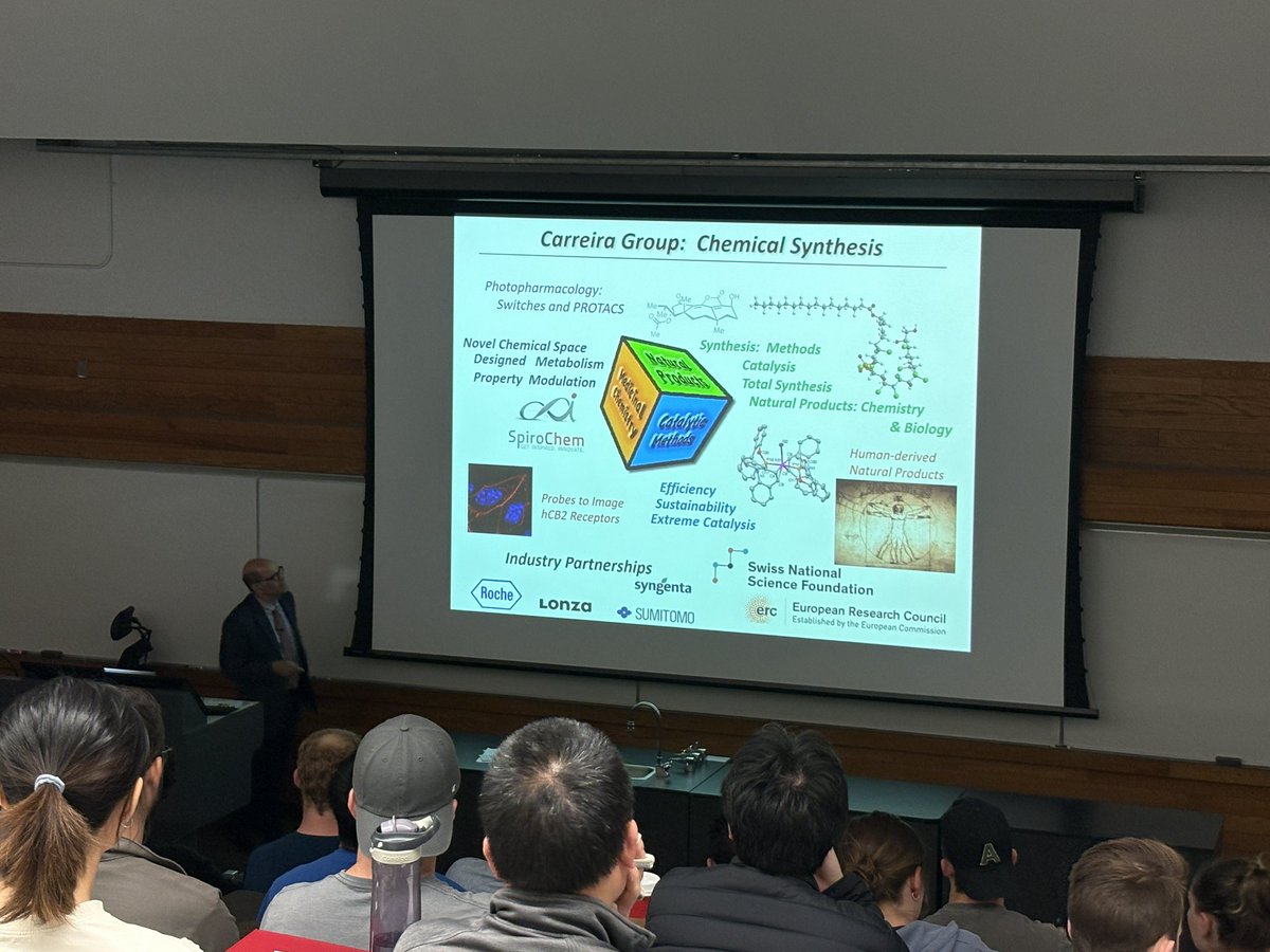 Subhojit Mondal (@subhojit_ju_uoa) on Twitter photo It was an honor to meet and engage with Prof. Erick Carreira (<a href="/CarreiraGroup/">CarreiraGroup</a>) during his visit as the 62nd Sandin Lecturer at the University of Alberta (<a href="/ualbertachem/">UAlberta Chemistry</a>), where he delivered two outstanding and inspiring talks. It was an honor to meet and engage with Prof. Erick Carreira (<a href="/CarreiraGroup/">CarreiraGroup</a>) during his visit as the 62nd Sandin Lecturer at the University of Alberta (<a href="/ualbertachem/">UAlberta Chemistry</a>), where he delivered two outstanding and inspiring talks.
