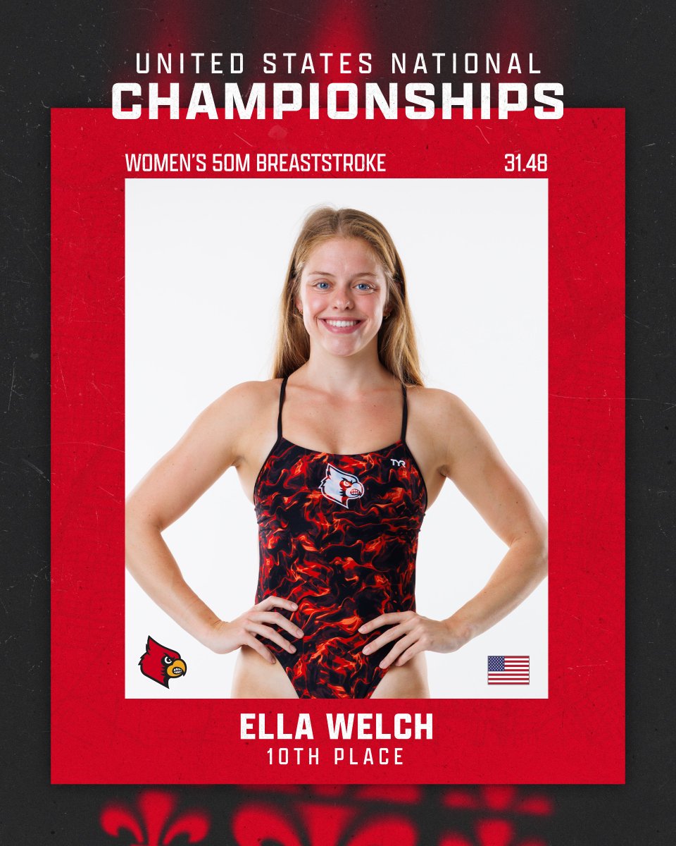 Let her COOK ♨️

Ella Welch notches two more lifetime bests for a pair of top 10 finishes in the women's 100m butterfly and 50m breaststroke!

#GoCards