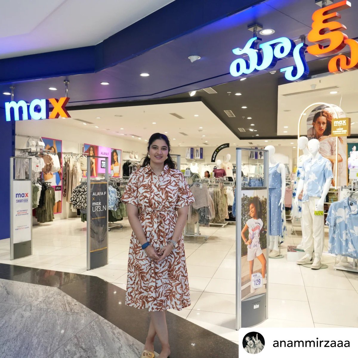 sg24productions's tweet image. Brand: Max Fashion
Location: Hyderabad
Celebrity: @anammirza 
Agency: Signature 24

#maxfashion #maxurban #hyderabad #signature24productions