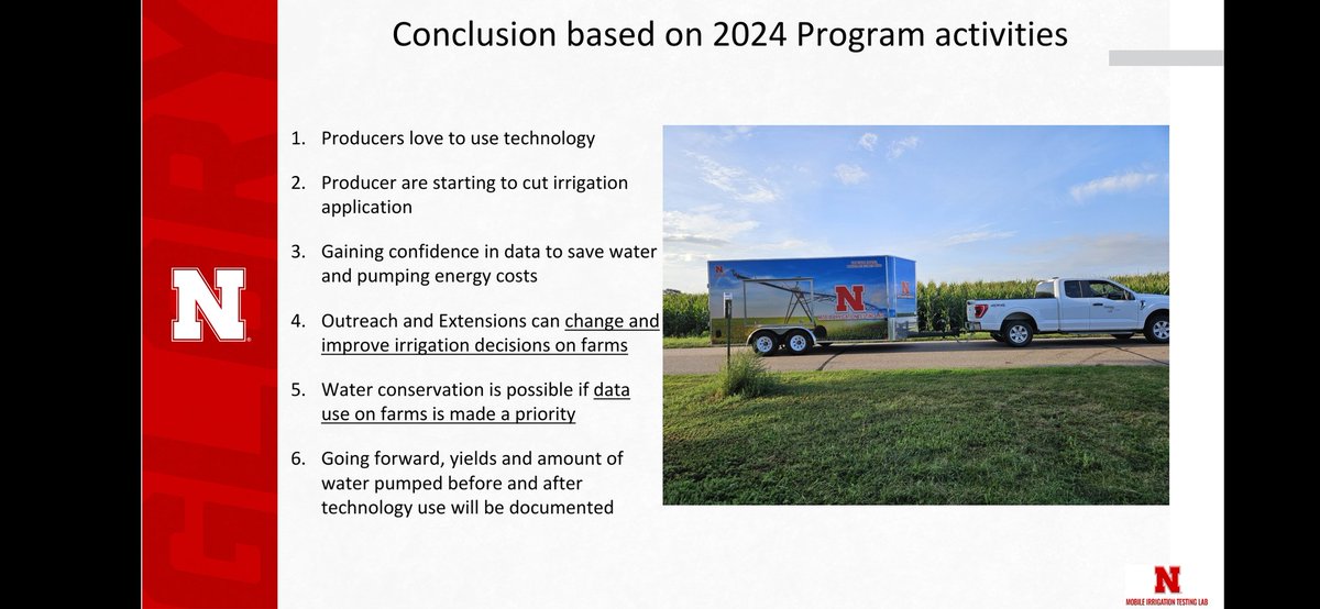 N-Mobile Irrigation Testing Lab (@mitlab2024) on Twitter photo Producer engagement can facilitate adoption of best irrigation practices and data-driven technology. At the 2025 National Soil Moisture Workshop, a good example of our outreach program was presented. <a href="/wcreec/">West Central Research and Extension Center</a> <a href="/UNL_BSE/">Nebraska Biological Systems Engineering</a> <a href="/UNLExtension/">Nebraska Extension</a> <a href="/aquaspy/">AquaSpy</a> <a href="/SoiltechW/">SoiltechWireless</a> <a href="/EarthScoutLLC/">EarthScout LLC</a> <a href="/SentekTech/">Sentek Technologies</a> Producer engagement can facilitate adoption of best irrigation practices and data-driven technology. At the 2025 National Soil Moisture Workshop, a good example of our outreach program was presented. <a href="/wcreec/">West Central Research and Extension Center</a> <a href="/UNL_BSE/">Nebraska Biological Systems Engineering</a> <a href="/UNLExtension/">Nebraska Extension</a> <a href="/aquaspy/">AquaSpy</a> <a href="/SoiltechW/">SoiltechWireless</a> <a href="/EarthScoutLLC/">EarthScout LLC</a> <a href="/SentekTech/">Sentek Technologies</a>