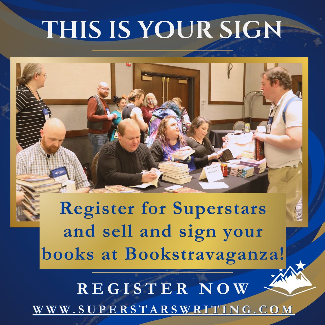 SuperstarsWrite's tweet image. Learn the business of writing from experienced professionals at Superstars Writing Seminars! Registration for February 2026 is live now: superstarswriting.com #writingconference #WriterCommunity