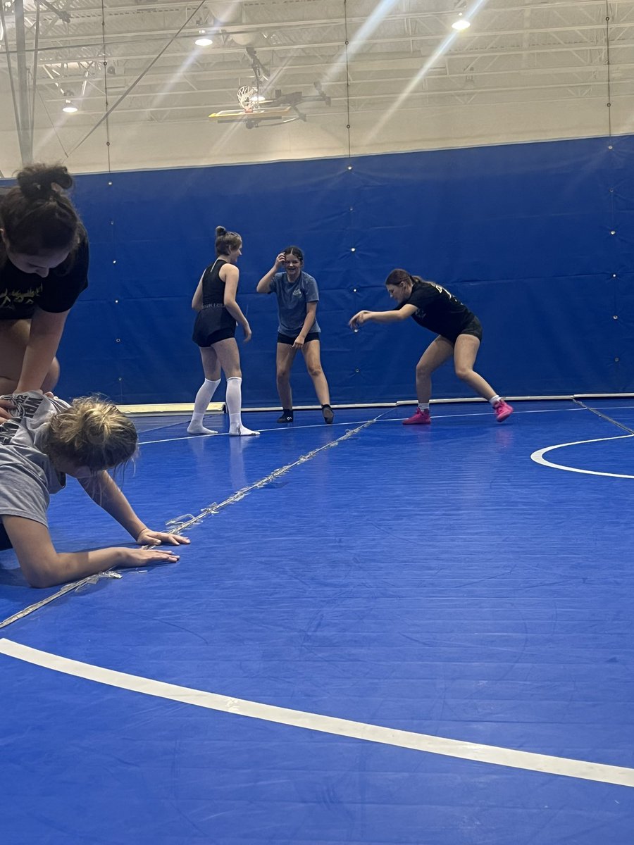 We hosted our first ever all girls wrestling camp at Howell!!! It was great success introduced 14 girls to wrestling and had a great time thanks to all the Howell Wrestlers who came out and helped