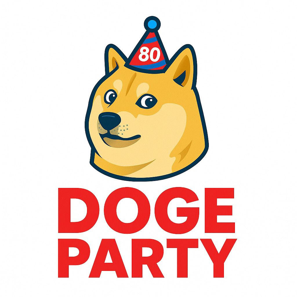 I guess the PARTY is just starting. $DOGE - #DogeParty, image size:1024x1024