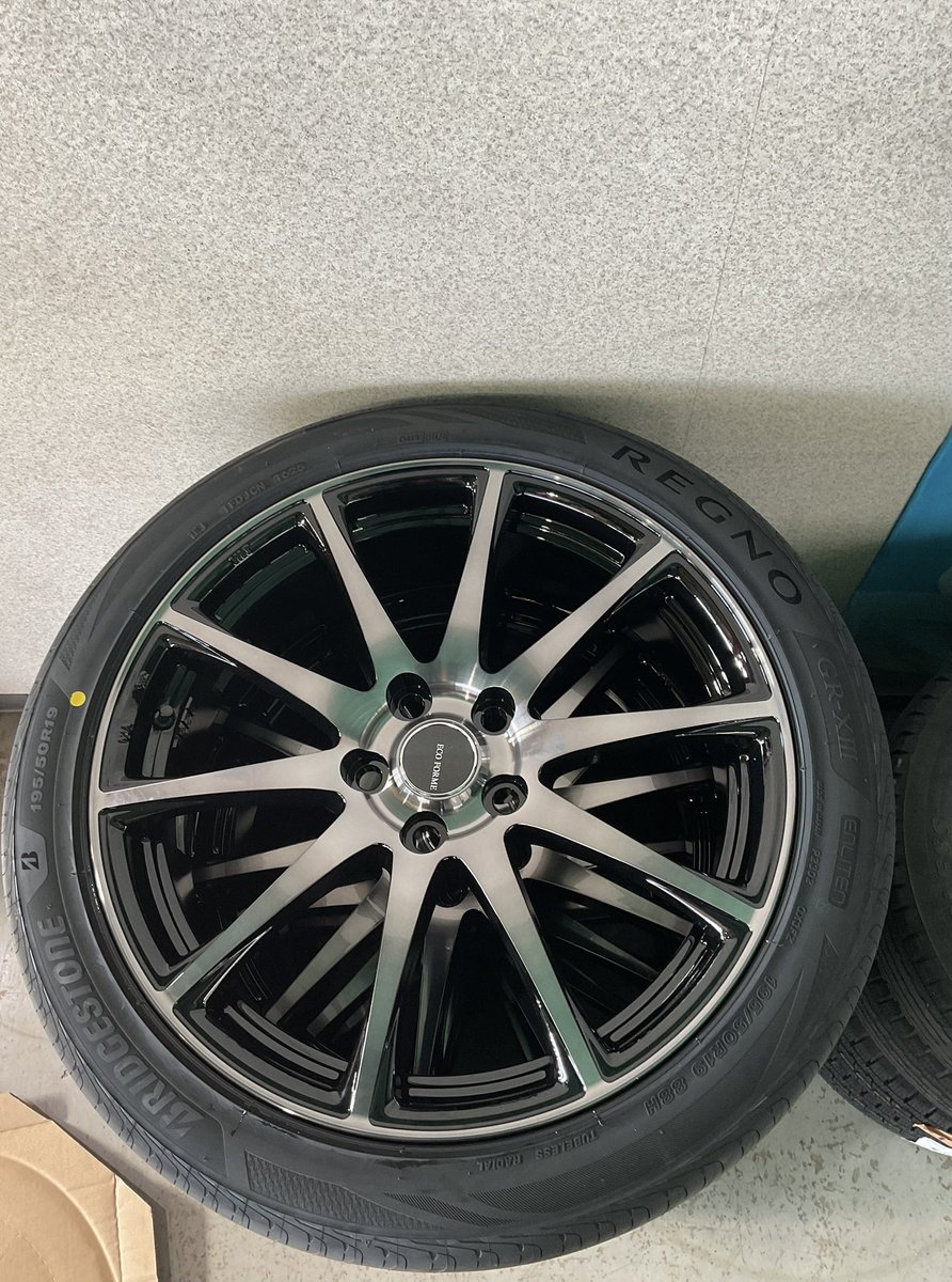 mrtireman___tbt's tweet photo. 装着の写真は撮り忘れちゃいました🙃🚗
ホイールセットでの購入ありがとうございました☺️
#REGUNO
#ECOFORME
#CRS
#BS https://t.co/1iBbzIDT1E