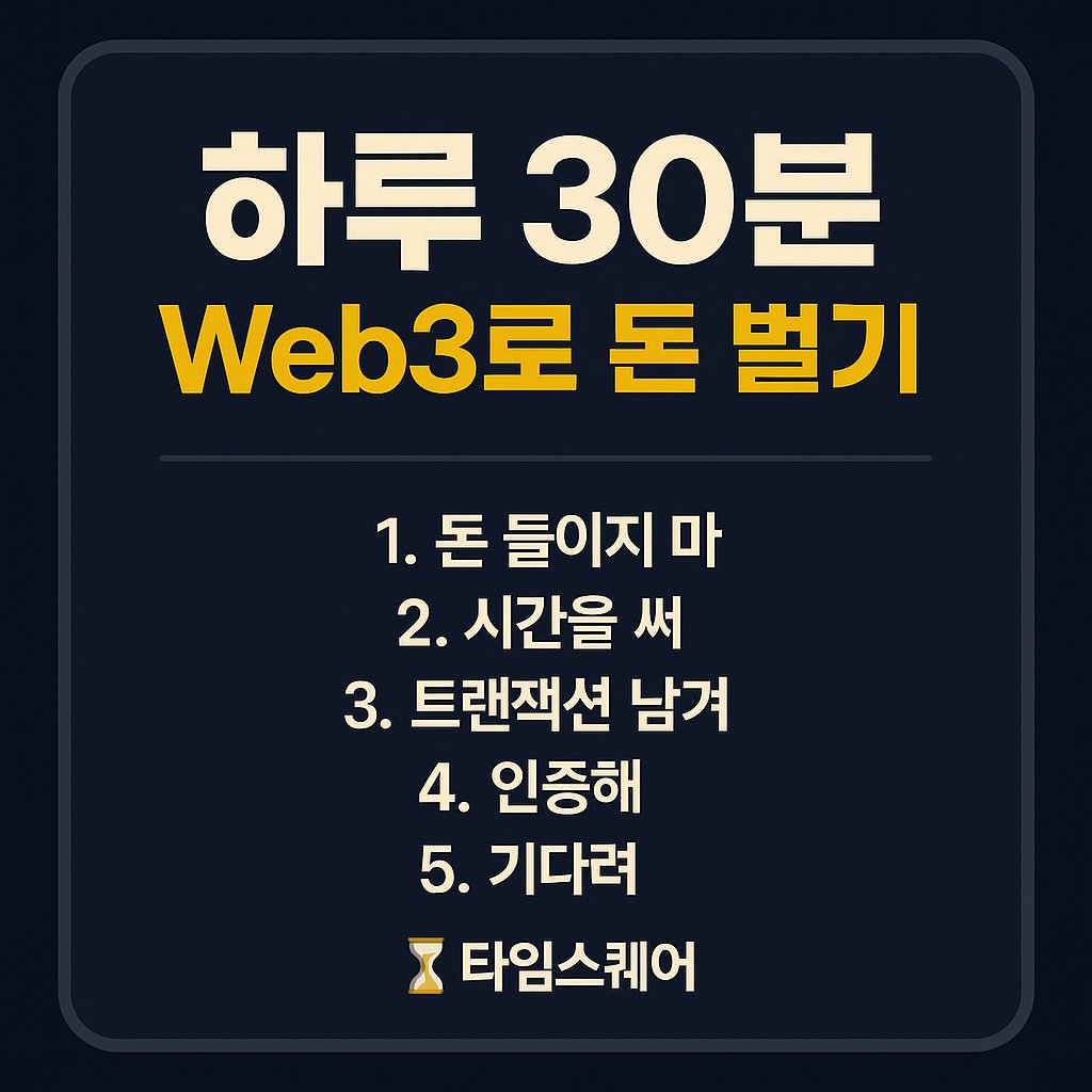 TimeSquare_ai's tweet image. Time is the new currency.
Spend 30 mins daily on Web3 quests, earn airdrops, build your on-chain résumé.
No cash needed—just proof of time.

💡 Like if you value your time.
🔁 RT to share the alpha.

#TimeSquare #Web3 #TimeFi #Airdrop #Onchain