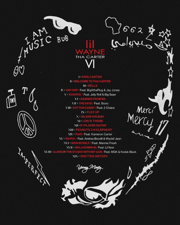 #ThaCarterVI ppl big mad bout no @nickiminaj and @drake features