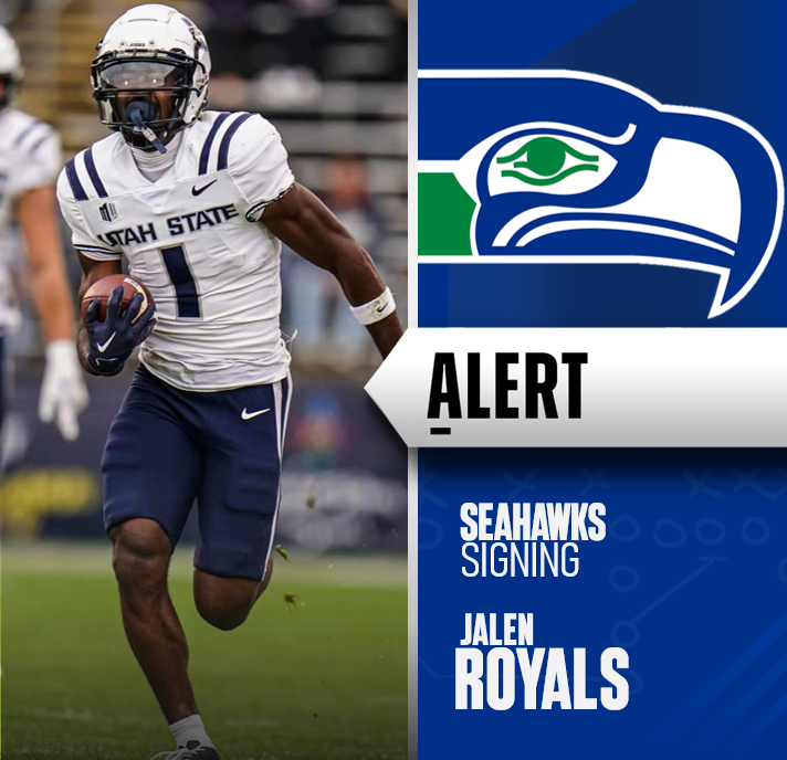 TheIFLeague's tweet photo. UDFA rookie Jalen Royals is signing a 1 year/$1.5M deal with the Seattle Seahawks, according to his agent. https://t.co/eyNZ9lizsm