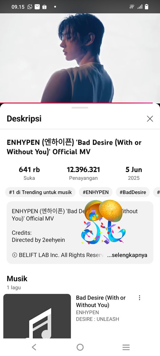 senja rest (@birucakrawala0) on Twitter photo โผ๏ธDONโT BREAK THE CHAINโผ๏ธ
๐ฏ GOALS : 1st Day 15M
QRT streaming proofs of Bad Desire ( With Or Without You) MV and tag 5 mutuals!
๐ : <a href="/minttchocoozs/">uluull โ
หโฎ junenoo</a> <a href="/parksungfhoon/">Elodie.</a> <a href="/akumoon_/">bulan imup, juneNoo๐</a> <a href="/yeayppy/">mupyy</a> <a href="/Heeyu_01/">์์ ๐๐ฃ</a>
๐ : search manual
BAD DESIRE OUT NOW
#ENHYPEN #DESIRE_UNLEASH โผ๏ธDONโT BREAK THE CHAINโผ๏ธ
๐ฏ GOALS : 1st Day 15M
QRT streaming proofs of Bad Desire ( With Or Without You) MV and tag 5 mutuals!
๐ : <a href="/minttchocoozs/">uluull โ
หโฎ junenoo</a> <a href="/parksungfhoon/">Elodie.</a> <a href="/akumoon_/">bulan imup, juneNoo๐</a> <a href="/yeayppy/">mupyy</a> <a href="/Heeyu_01/">์์ ๐๐ฃ</a>
๐ : search manual
BAD DESIRE OUT NOW
#ENHYPEN #DESIRE_UNLEASH