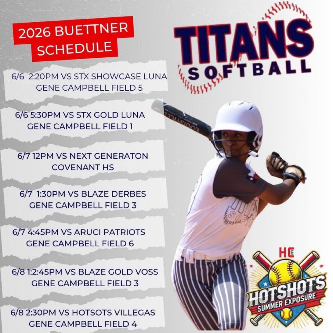 COME CHECK OUT <a href="/dtitanssoftball/">titanssoftball</a> THIS WEEKEND!!! 

<a href="/AxeEmJackson/">Coach Jackson</a> <a href="/VTechSBcoach/">Pete</a> <a href="/michaellew10/">Mike Lewis</a> <a href="/jjpower19/">Joshua Johnson, PhD</a> <a href="/coachkoons/">Jo Koons</a> <a href="/CoachJenFuller/">Jenny Fuller</a> <a href="/CoachLarissaA/">Larissa Anderson</a> <a href="/Rw15Woodard/">Ricci Woodard</a> <a href="/GovsSB/">Austin Peay Softball</a> <a href="/UKCoachLawson/">Rachel Lawson</a> <a href="/CoachJaegersSFA/">Melanie Jaegers</a>