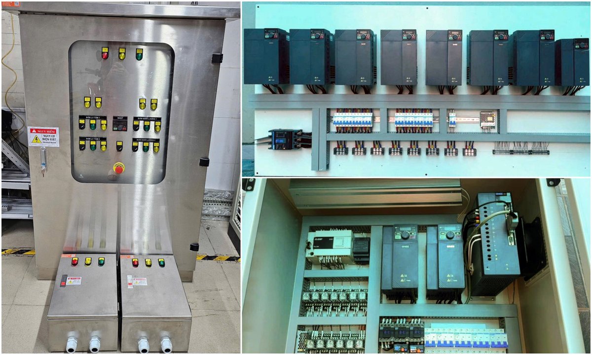 🚀 Our Vietnamese distributor just received and installed the EM730 inverter! 🚀

🔧 For more details on how EM730 is transforming industries, visit our website: 
🔗:sineedrive.com/Variable-Frequ…
📩:info@sineedrive.com

#VFD #VSD #acdrives #frequencyinverter #Technology #Automation