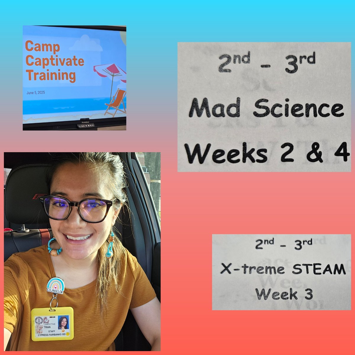 ms_ctran's tweet image. Looking forward to getting my science teacher back on for a few weeks of the summer! I ❤️ science. @CyFairISD @CFISDCOMMPROG
