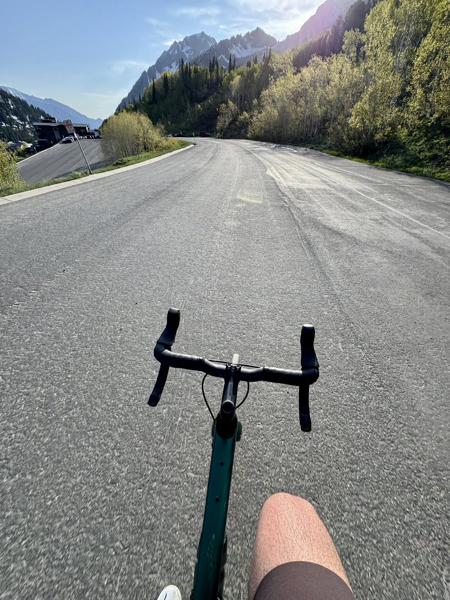 Good night for it. #deskjockeypedal