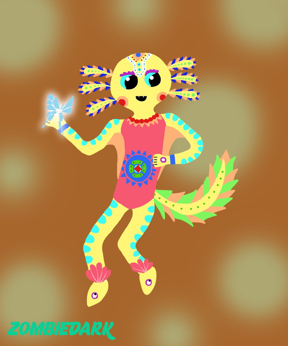 ZombieArt_Z's tweet photo. [REPOST]
🏵️AXO ALEBRIJE🌸

A drawing for Fortnitemares and Day of the Dead 🇲🇽
#FortniteArt #FortniteFanArt #FortniteAxo #Axo https://t.co/xa28mnQaC0