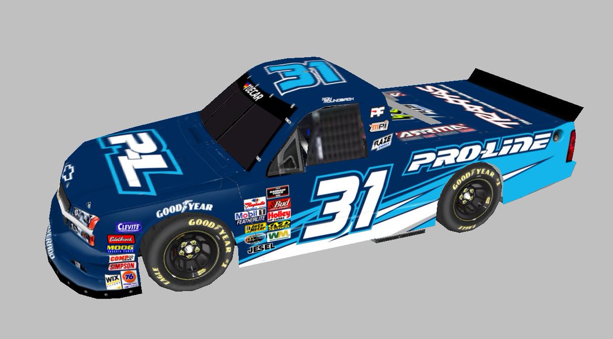 roundback31's tweet image. better late than never.

introducing the #31 Pro-Line Chevrolet Silverado for season 4 in the @TOECARNews Garbage Truck Series.