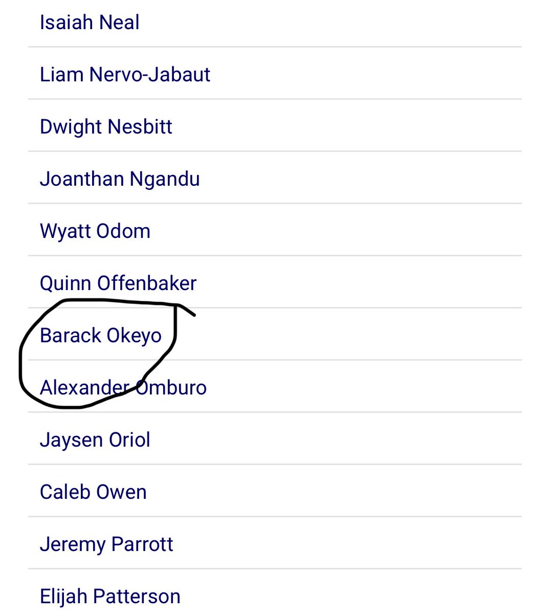 Blessed to make it into 2025 All Junior Boys Team and the Boys Second Team for Track &amp; Field. Now preparing the football season