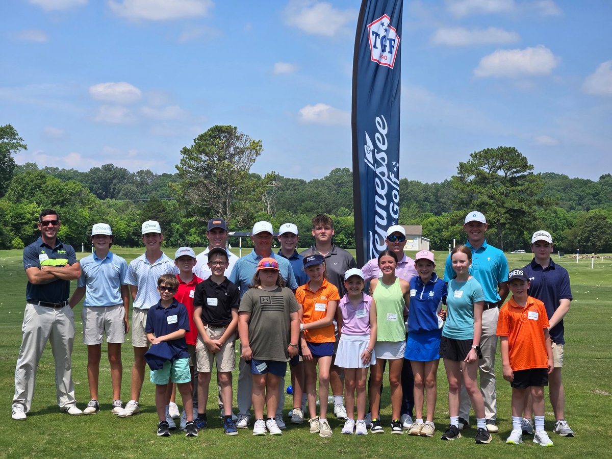 ChattanoogaGolf's tweet image. Last day of the TPGA Junior Golf Academy. Today we were on the range and playing the loop. Thank you to all the participants that came out!
Thank you to Lamar Mills, George Roy, and The Honors Staff for help coaching this weeks clinic!