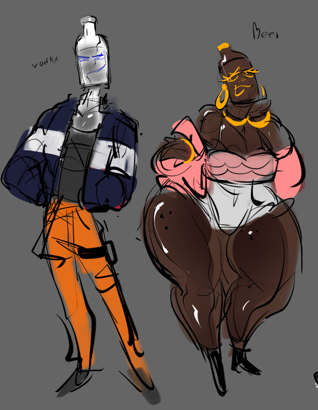 rawox_style's tweet photo. I know this is a booteecheka sketch but MAN i love them sm 

Their names are Vadim and Ambár, they are part of the gang of mikhael teehee https://t.co/PkOJjqqxVQ