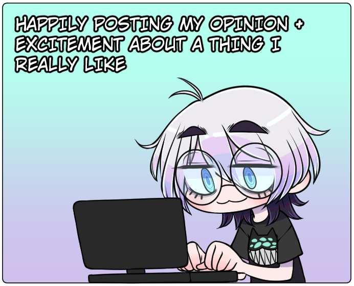 Average social media experience  
Seriously, ignore them 