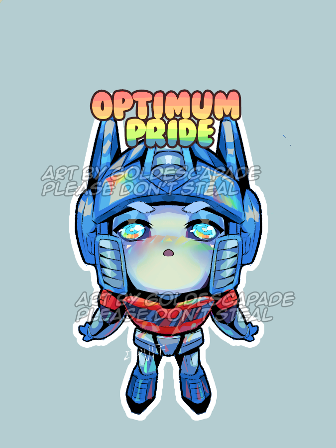 mallowart17's tweet photo. I've been saving this mf for a dam year, it's finally pride month , happy pride month

•

•

•

#OptimusPrime #Transformers #mech #maccadam #digitalart #optimumpride #pridemonth #happypridemonth #gay #chibi https://t.co/p3blv25Srk