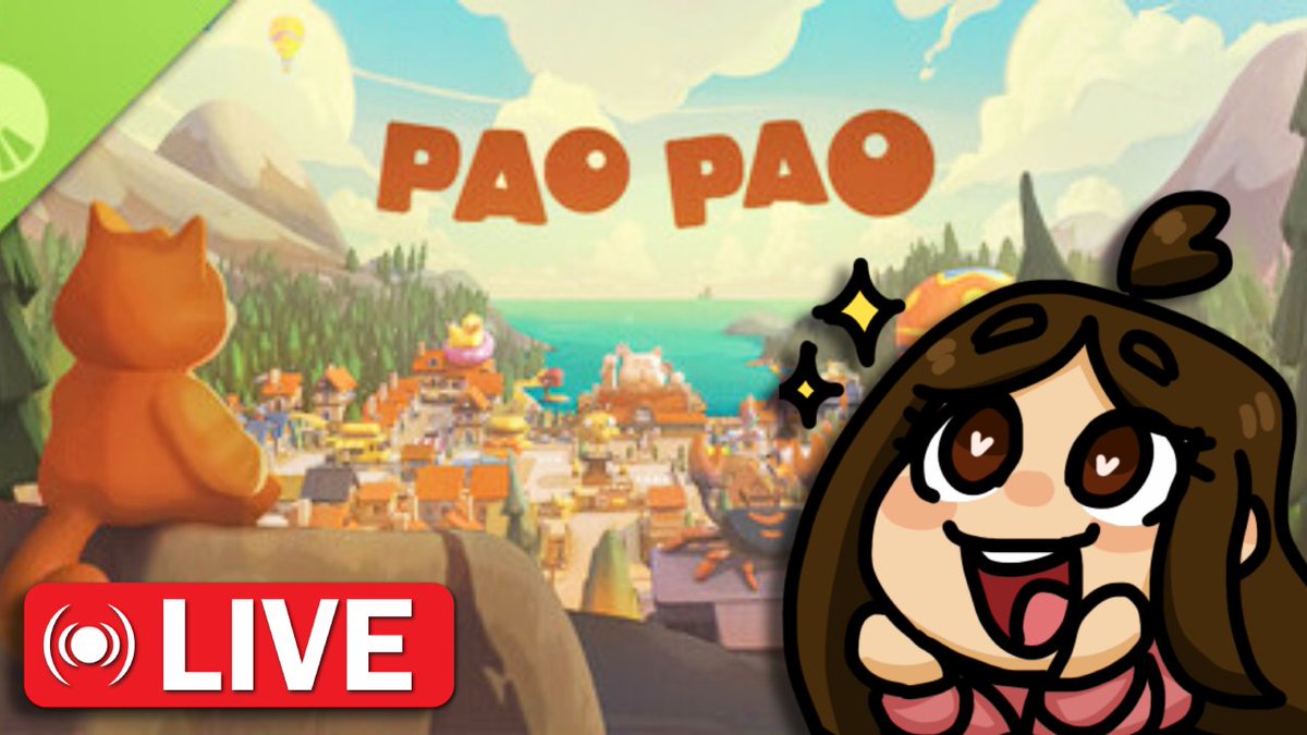 🌸✨LIVE NOW!! Playing Pao Pao's Demo with <a href="/rainydayyz/">rainy 🌦️✨</a> ~ Pao Pao is a brand new cozy co-op game where you run your own restaurant in a vibrant, semi-open world! 

🌷Live on Twitch &amp; Youtube:🌷
twitch.tv/itsrosechi youtube.com/@ItsRosechi