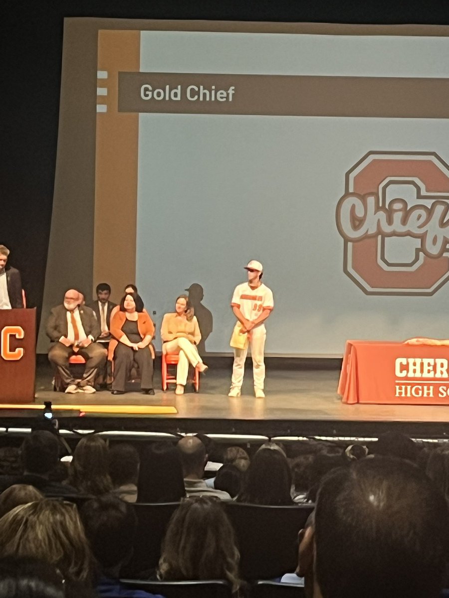 Chiefsstylebaseball (@chiefsstylebas1) on Twitter photo How many people win the SJ G4 Championship game and then head to academic award night and earn the Gold Chief? Congratulations to our guy Brett Gable on earning one of the biggest awards at Cherokee! <a href="/Cherokee_HS/">Always_a_Chief</a> #FTBFTC How many people win the SJ G4 Championship game and then head to academic award night and earn the Gold Chief? Congratulations to our guy Brett Gable on earning one of the biggest awards at Cherokee! <a href="/Cherokee_HS/">Always_a_Chief</a> #FTBFTC