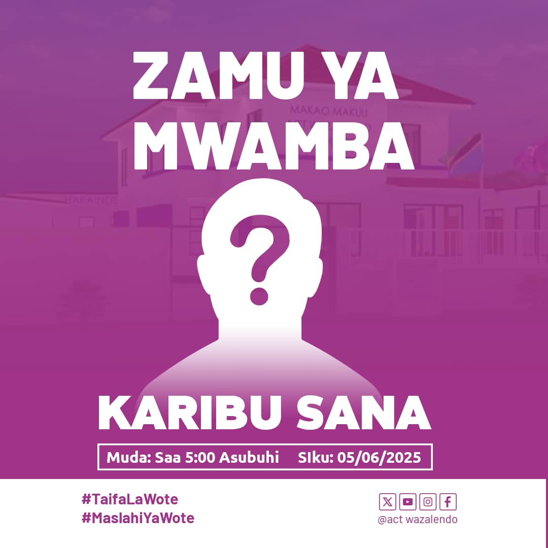 scotchakida's tweet photo. Zamu ya nani leo? Majibu yote yatapatikana leo Magomeni! #TaifaLaWote #MaslahiYaWote https://t.co/ODQE9Knj9S