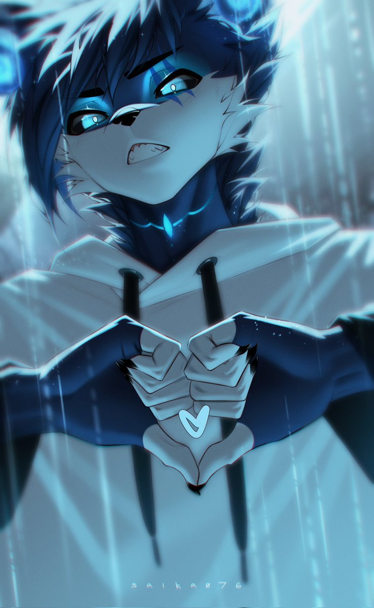 New art by saika076 on fa might be my favorite piece i have gotten from them