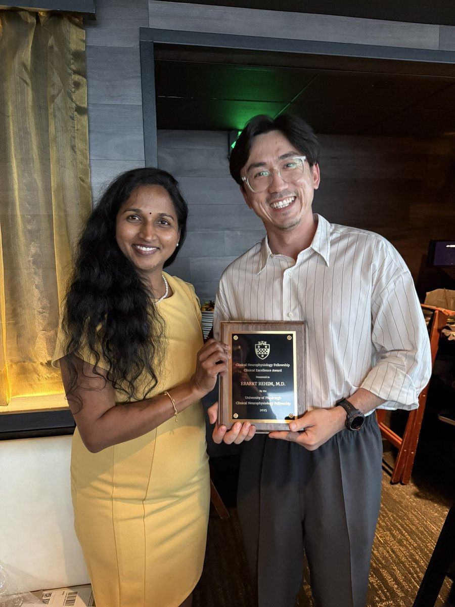 Alexandra Urban (@alexandraurban_) on Twitter photo Celebrating the #UPMC 2025 CNP Fellowship grads ๐
โจ๐
๐ Dr. Malak Albattah ๐ง Socratic Synapse Tribute
๐ Dr. Kashif Aziz ๐ Minimalistic Efficiency Nod
๐ Dr. Erafat Rehim ๐ Smiling Sleeper Shout-Out
๐ Dr. Ameneh Zare๐ Sartorial Synapse Award
<a href="/PittEpilepsy/">Pitt Epilepsy</a> <a href="/PittNeurology/">Pitt Neurology</a> Celebrating the #UPMC 2025 CNP Fellowship grads ๐
โจ๐
๐ Dr. Malak Albattah ๐ง Socratic Synapse Tribute
๐ Dr. Kashif Aziz ๐ Minimalistic Efficiency Nod
๐ Dr. Erafat Rehim ๐ Smiling Sleeper Shout-Out
๐ Dr. Ameneh Zare๐ Sartorial Synapse Award
<a href="/PittEpilepsy/">Pitt Epilepsy</a> <a href="/PittNeurology/">Pitt Neurology</a>