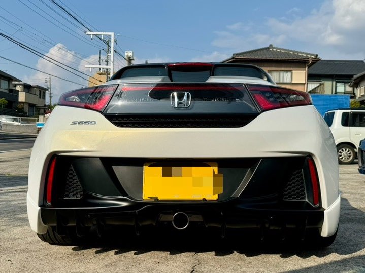 BackYard_SPL's tweet photo. 🚘S660🚘
各種エアロパーツの塗装&取り付けをさせて頂きました🧑🏻🔧
1️⃣リバティウォーク フロントバンパー
2️⃣BYS サイドステップ
3️⃣Jmodeリアハーフスポイラー(持込)
ありがとうございました🙇🏻♂️
#バックヤードスペシャル #BYS #S660 #エスロク #HONDA #ホンダ #リバティ
#リバティウォーク #Jmode https://t.co/nf5XSpUbk9