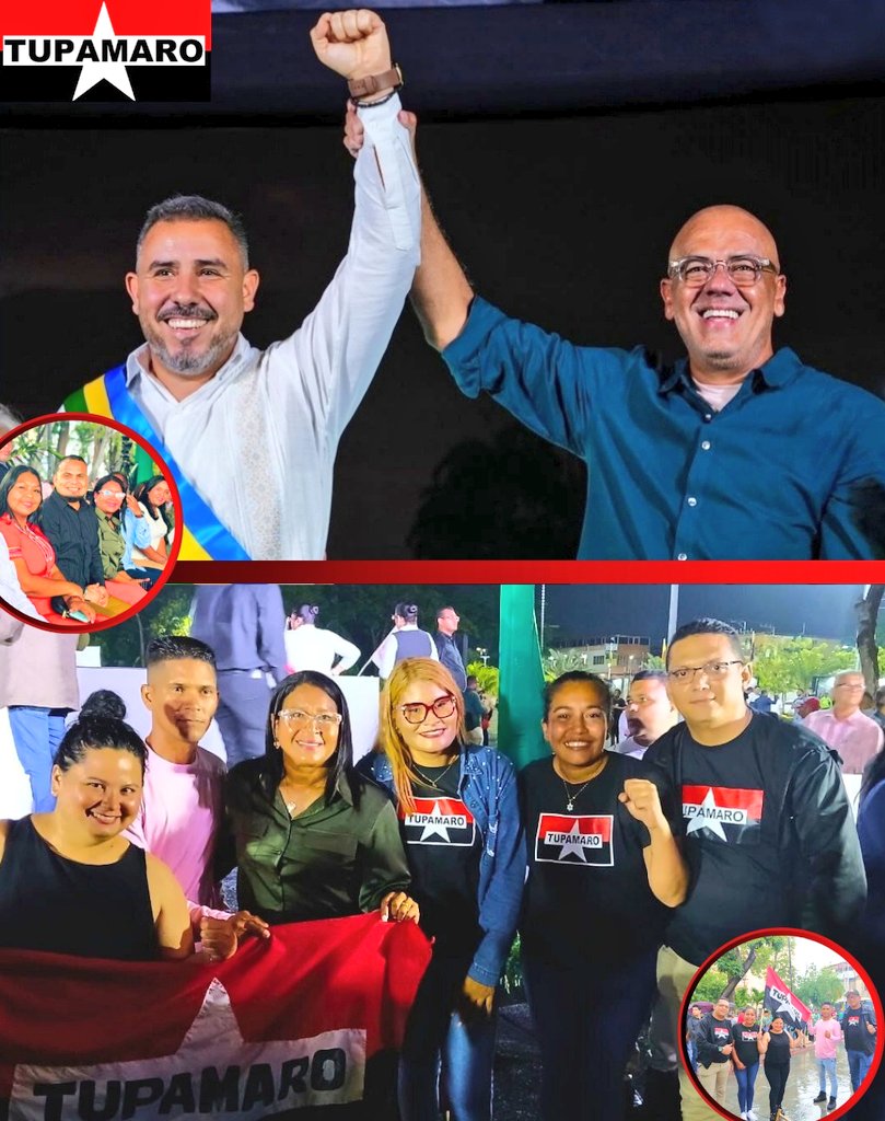 AnzoáteguiMRT3 (@anzoateguimrt3) on Twitter photo 🔴⚫ Desde el Edo. Anzoátegui con alegría revolucionaria militancia rebelde junto a nuestra camarada <a href="/arelysponce1/">arelys ponce</a> Resp. Politica Regional y legisladora del estado estuvieron presente en el acto de juramentación del gobernador electo Luis José Marcano.
#TupamaroEjemploDeCombate 🔴⚫ Desde el Edo. Anzoátegui con alegría revolucionaria militancia rebelde junto a nuestra camarada <a href="/arelysponce1/">arelys ponce</a> Resp. Politica Regional y legisladora del estado estuvieron presente en el acto de juramentación del gobernador electo Luis José Marcano.
#TupamaroEjemploDeCombate