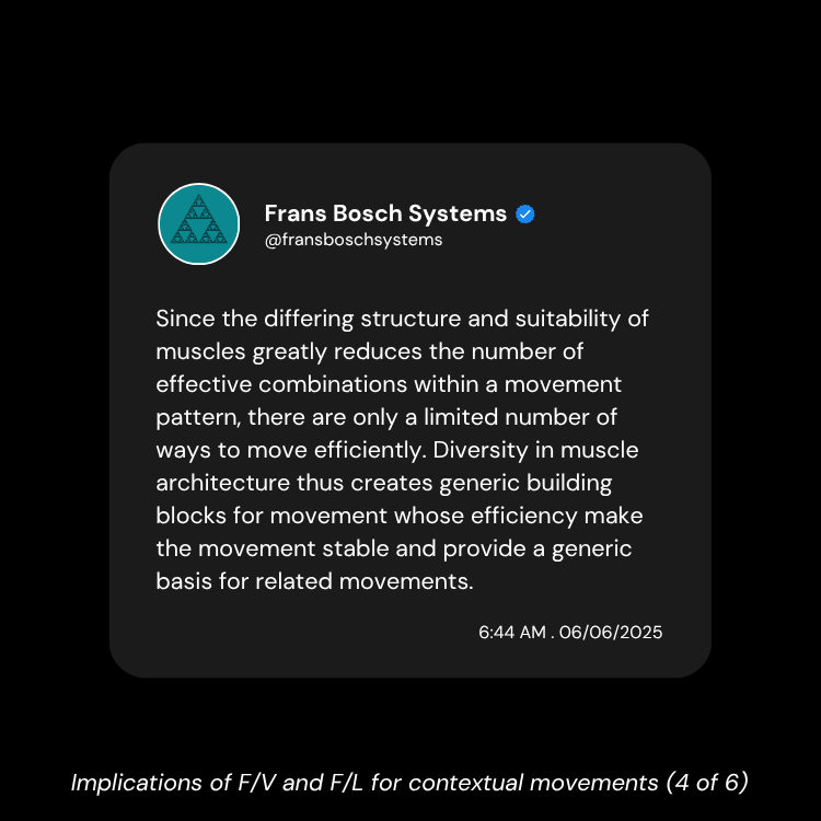 Frans Bosch Systems (@fboschsystems) on Twitter photo π Quote from page 69 of Strength Training & Coordination: An Integrated Approach (link in bio to get your copy)
.
.
.
π
π«ππ§π¬ ππ¨π¬ππ‘ ππ²π¬πππ¦π¬
π§ βChanging the way we think about movement & performanceβ
π Strength Training & Coordination: An Integrated Approach π Quote from page 69 of Strength Training & Coordination: An Integrated Approach (link in bio to get your copy)
.
.
.
π
π«ππ§π¬ ππ¨π¬ππ‘ ππ²π¬πππ¦π¬
π§ βChanging the way we think about movement & performanceβ
π Strength Training & Coordination: An Integrated Approach