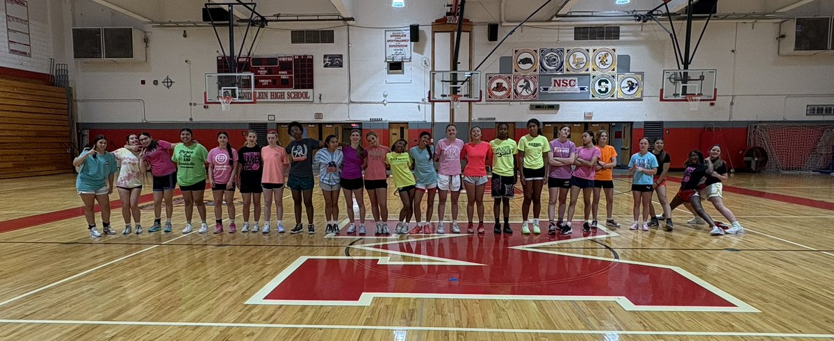 It was a great first week of camp! The girls worked hard and got better! Neon day to finish off a great week! #family