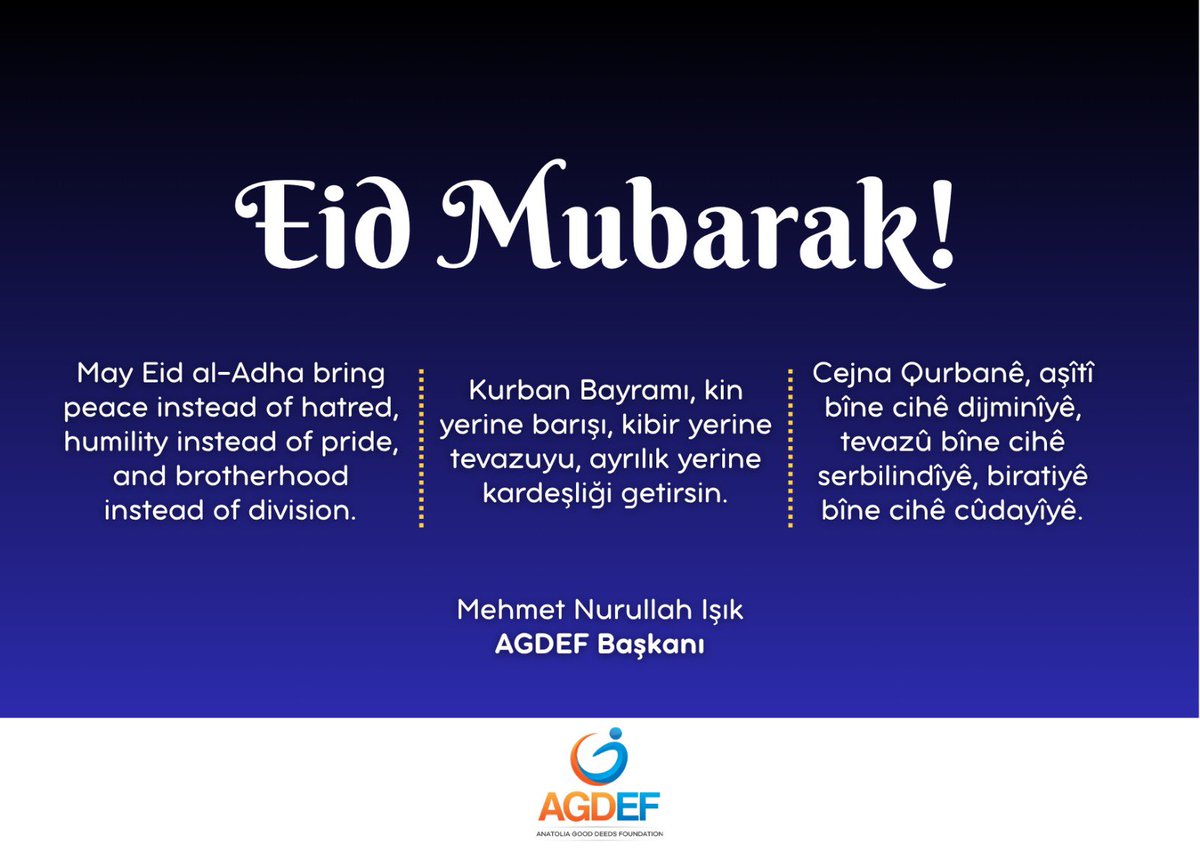 Anatolia Good Deed Foundation (@agdefusa) on Twitter photo 