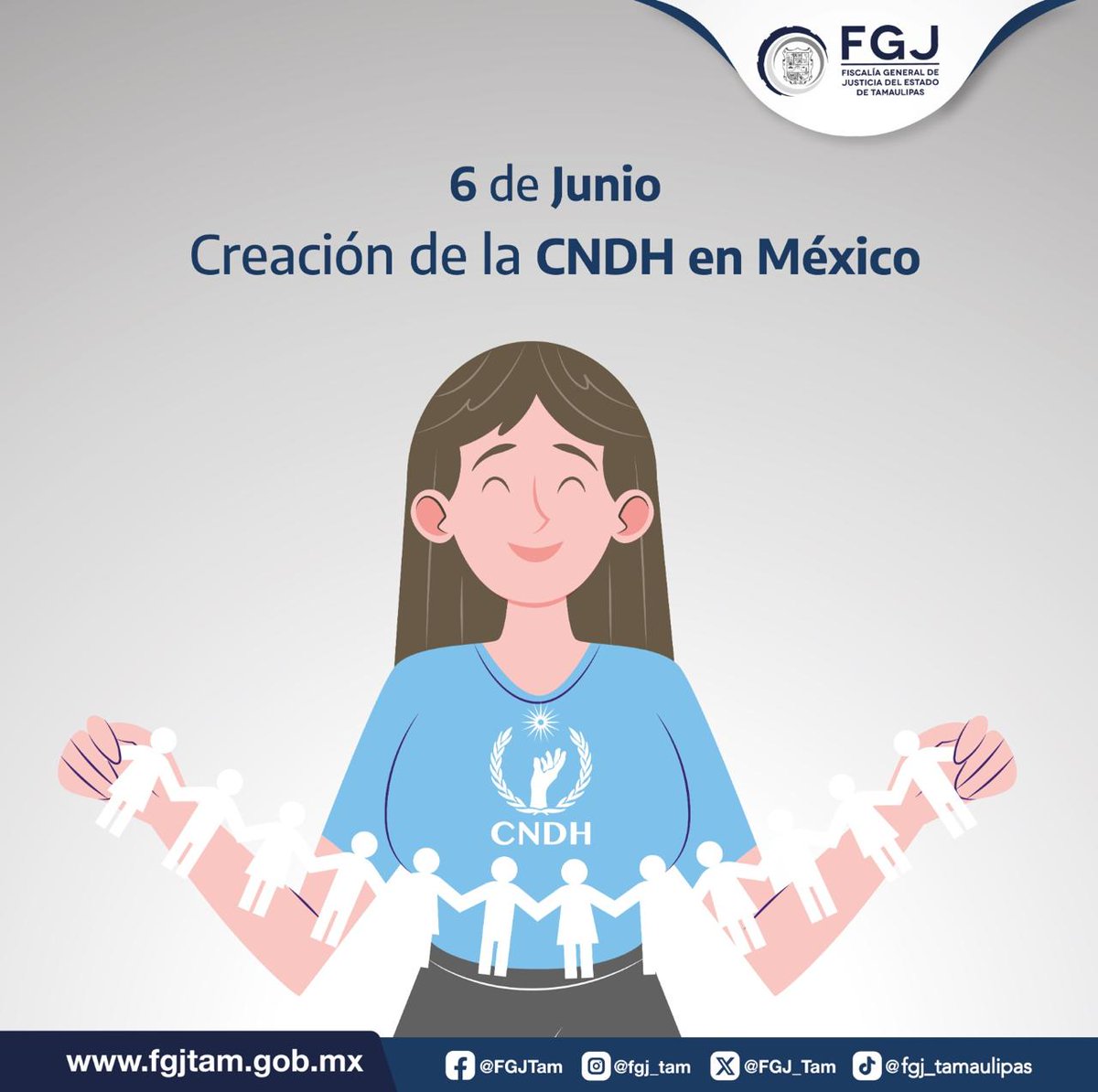 ##Efemérides
Creación de la #CNDH en México
