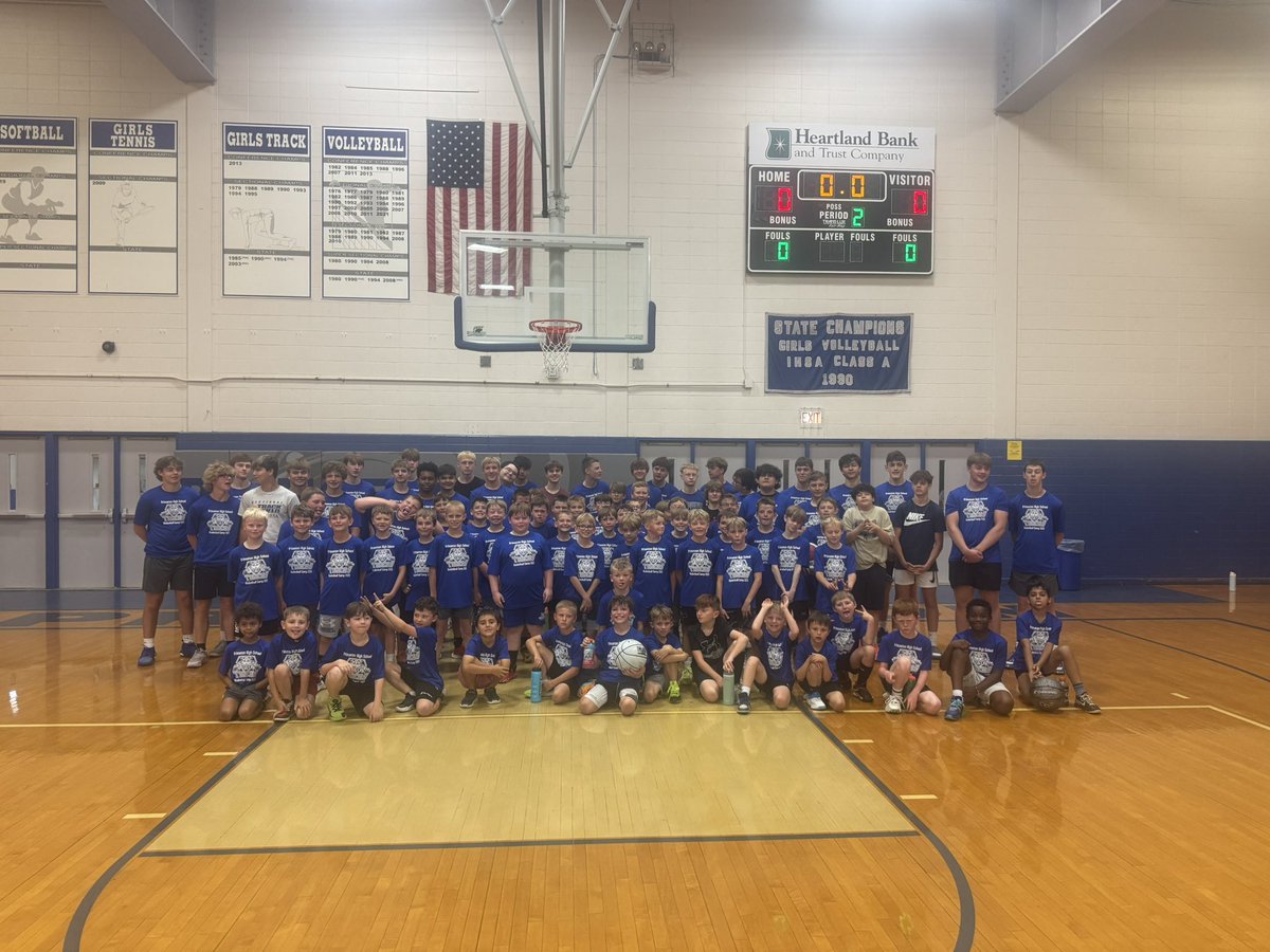 PHS_TigersBball's tweet image. 2025 Boys Basketball Camp is in the books!! Dribble/Shooting competitions to incorporate all of our stations this week. 57 kids in the 1st session and 52 in the 2nd. Our high school coaches were amazing this week!! Thanks to everyone that helped and participated!! #THATSAWRAP