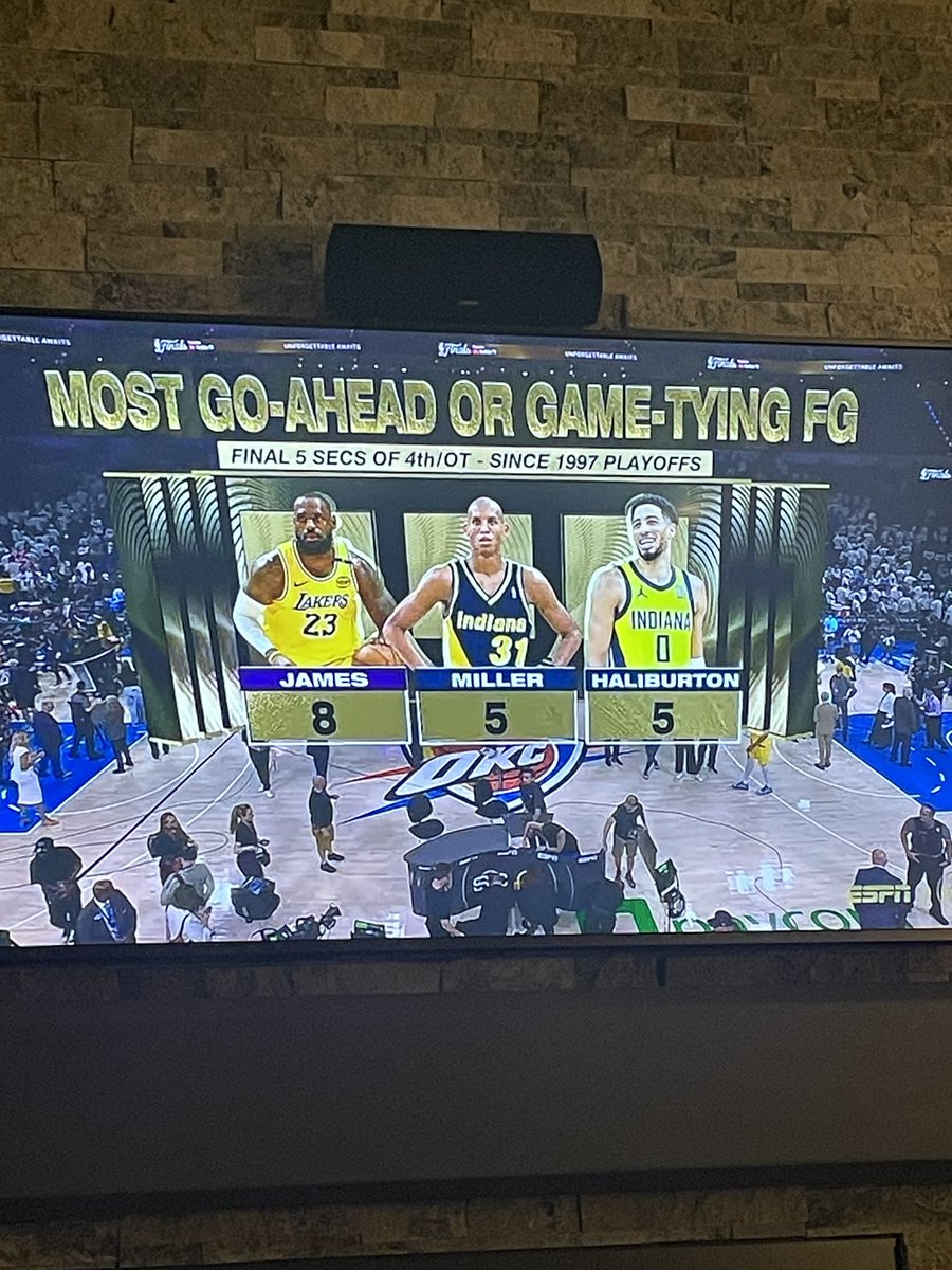 How is this possible? I’m told LeBron isn’t clutch??