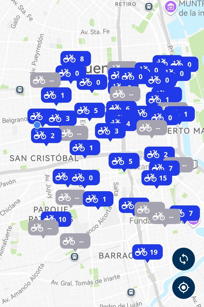 Tendrá algo que decir <a href="/gcba/">Buenos Aires Ciudad</a> por esto? Es solo un fragmento del mapa con estaciones desconectadas. No puedo mostrar todo el mapa porque las estaciones se agrupan. Una vergüenza <a href="/BAecobici/">BAEcobici</a> . Esto estamos subsidiando con nuestros impuestos?